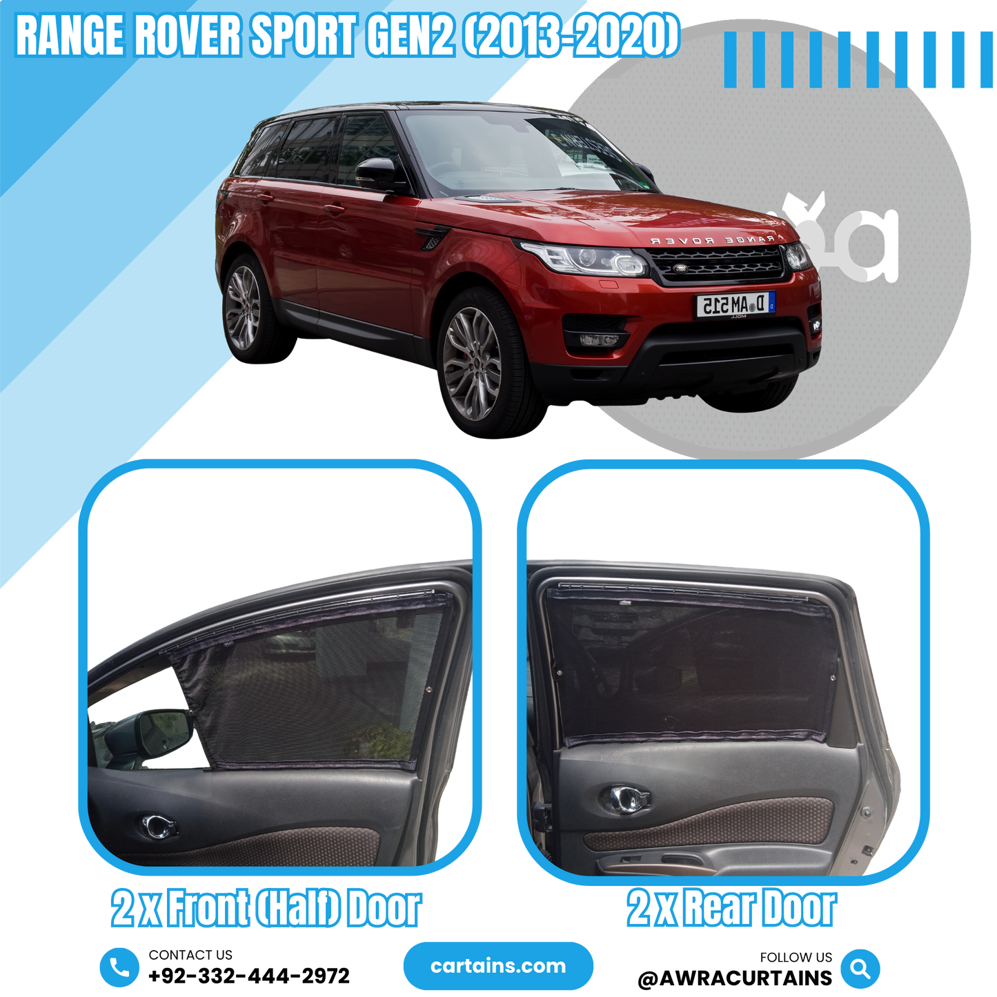 Range Rover Sport Gen2 (2013 - 2022) Curtains