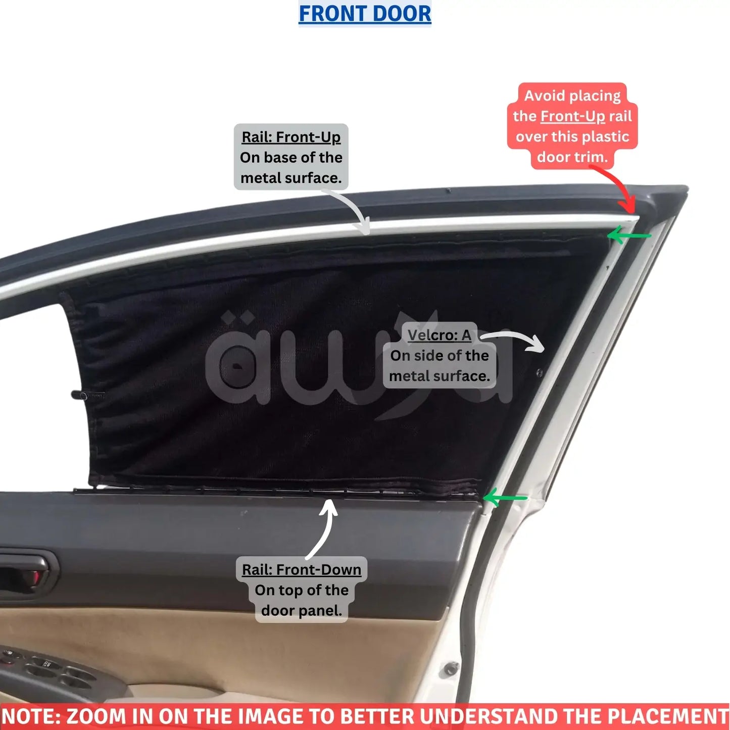 Honda Civic Reborn Gen8 (2006 - 2011) Curtains