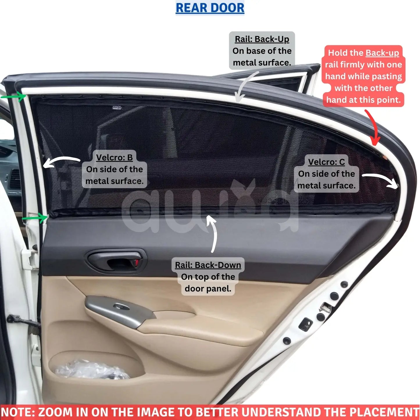 Honda Civic Reborn Gen8 (2006 - 2011) Curtains