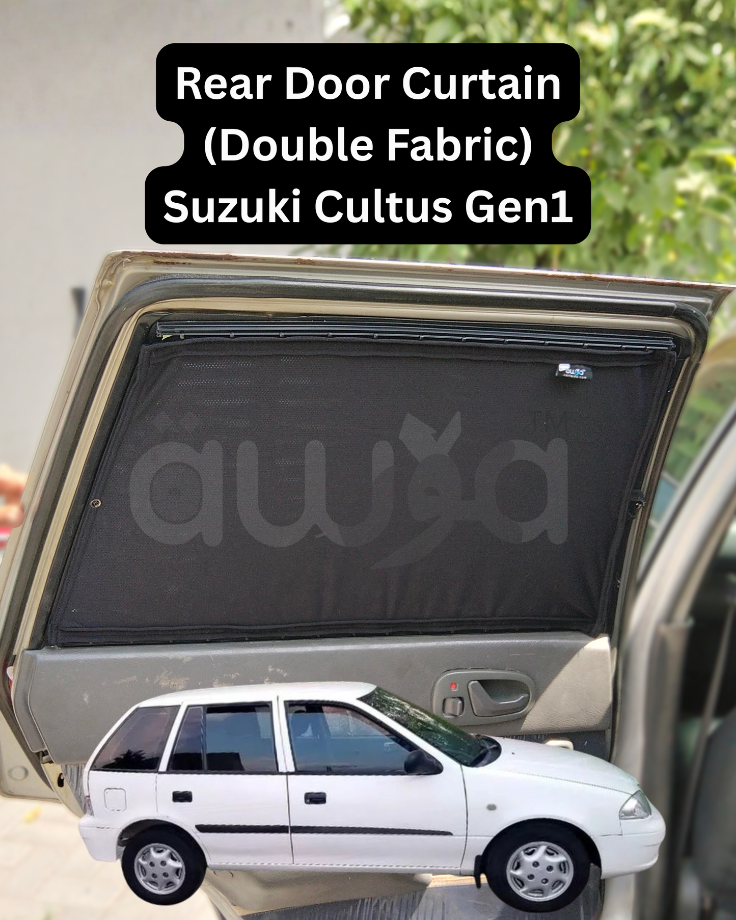 Cortinas para Suzuki Cultus Gen1 (2000 - 2017)