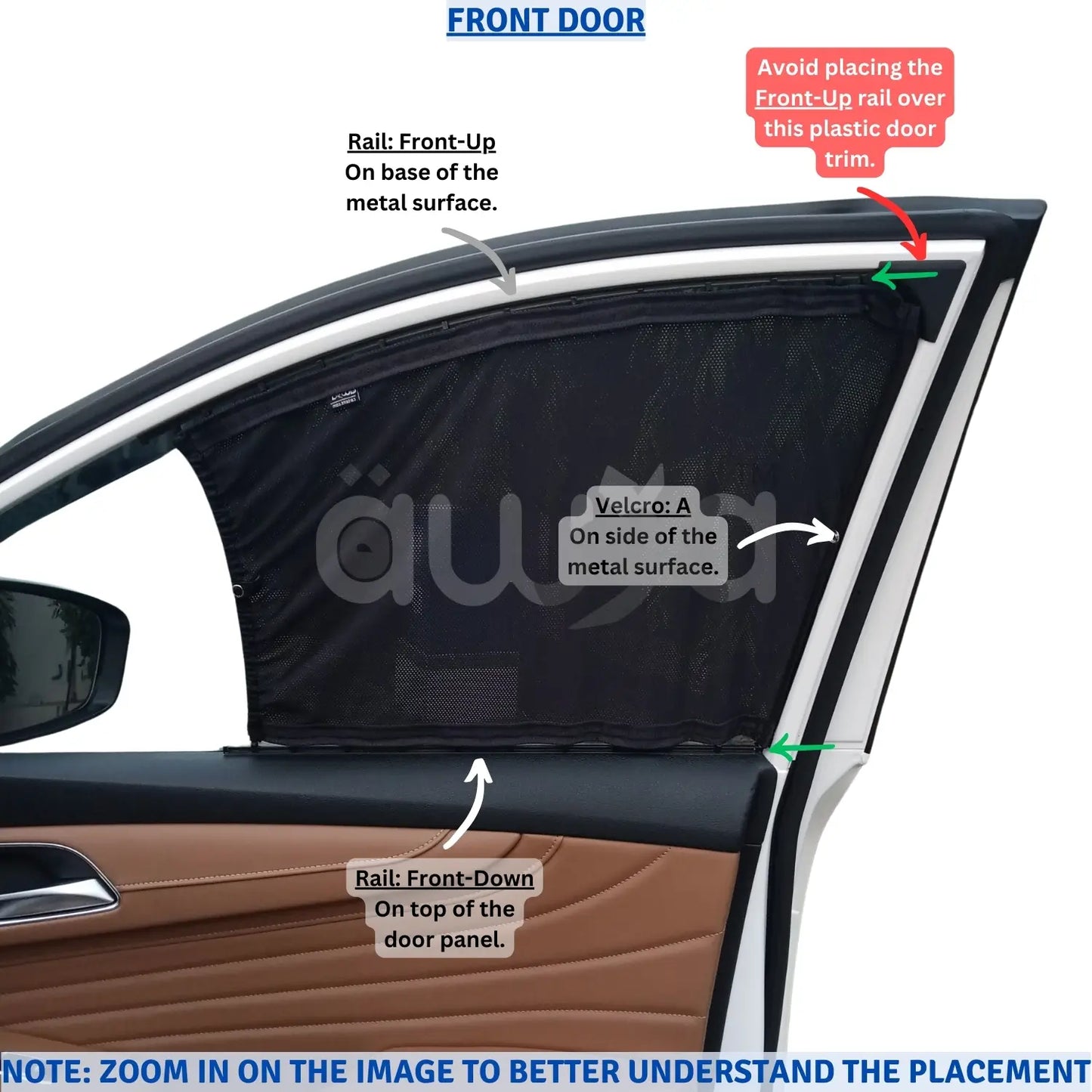 BYD Atto3 Gen1 (2022 - 2025) Curtains - Cartains