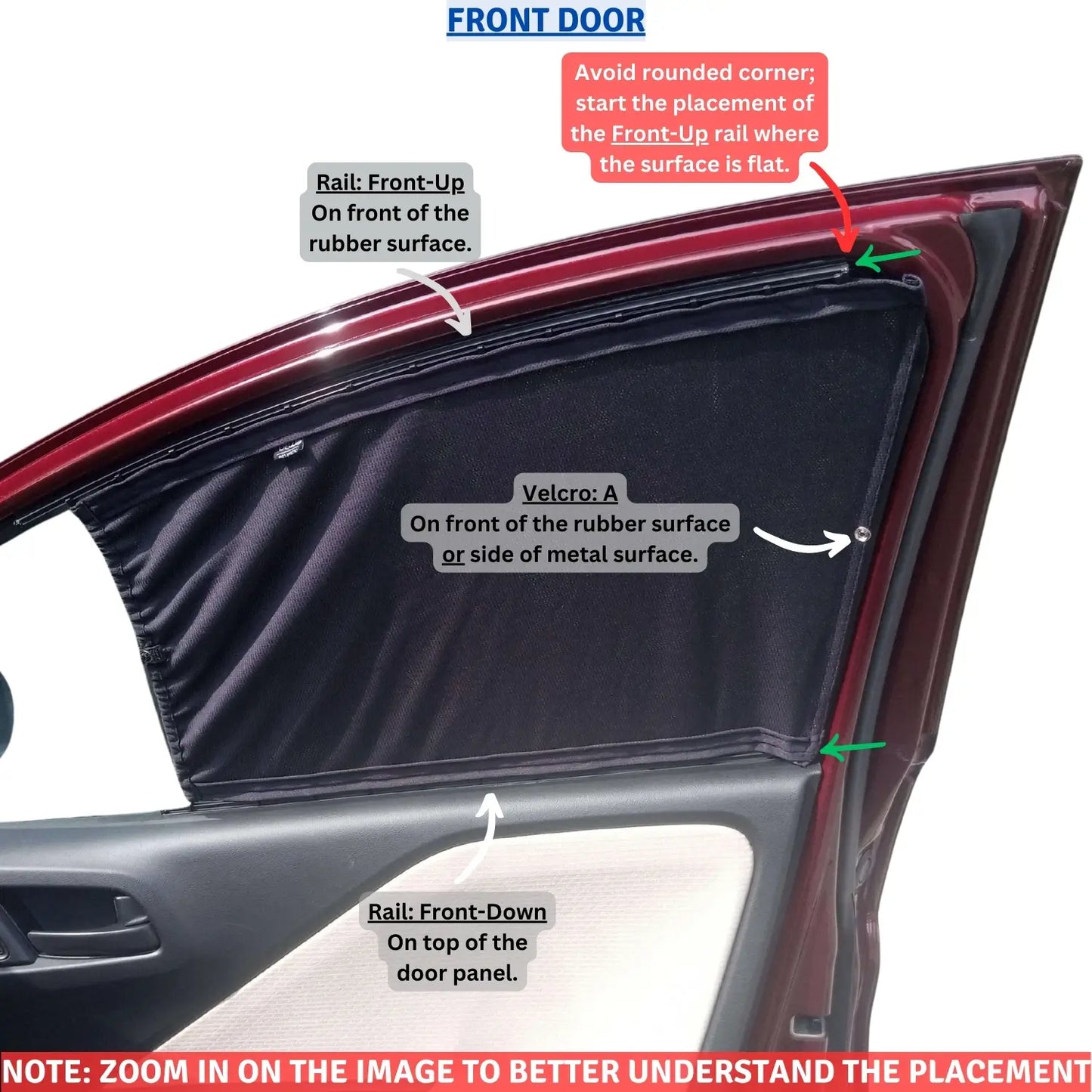 Honda City Gen6 (2021 - 2025) Curtains