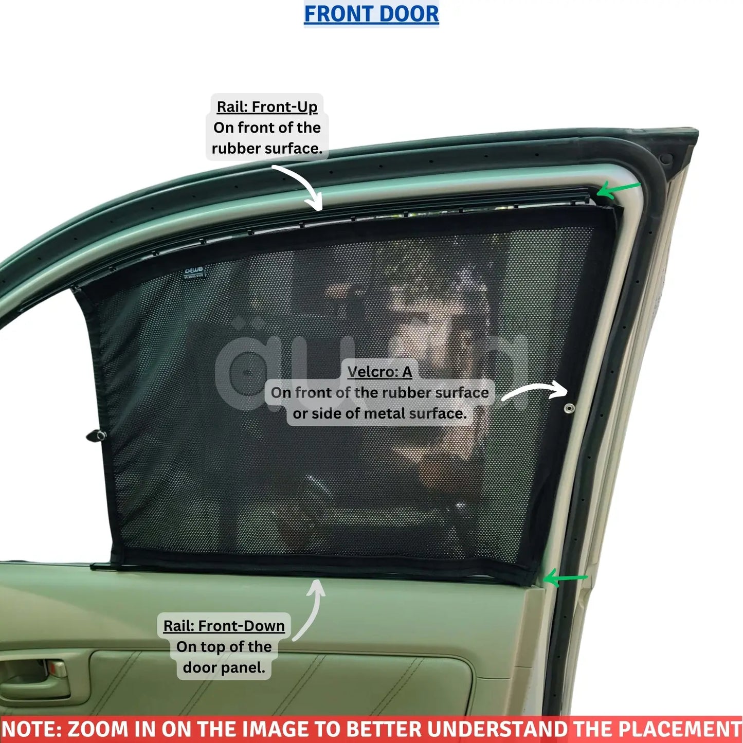 Toyota Hilux Gen7 aka Vigo (2005 - 2014) Curtains - Cartains