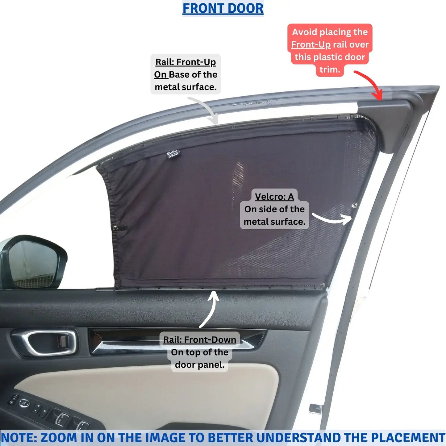 Honda Civic Gen11 (2022 - 2025) Curtains