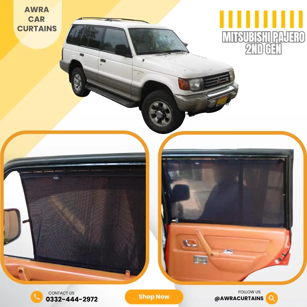 Mitsubishi Pajero Gen2 1991 1999 Curtains Cartains