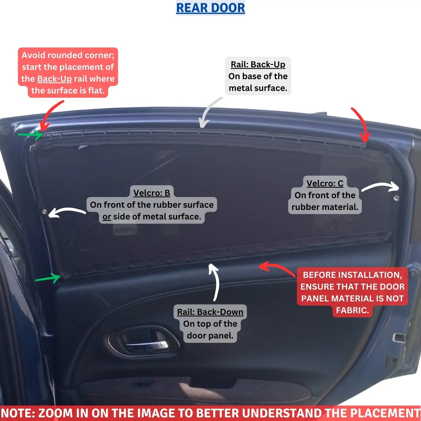 Honda HR-V (Vezel) Gen2 (2016 - 2022) Curtains