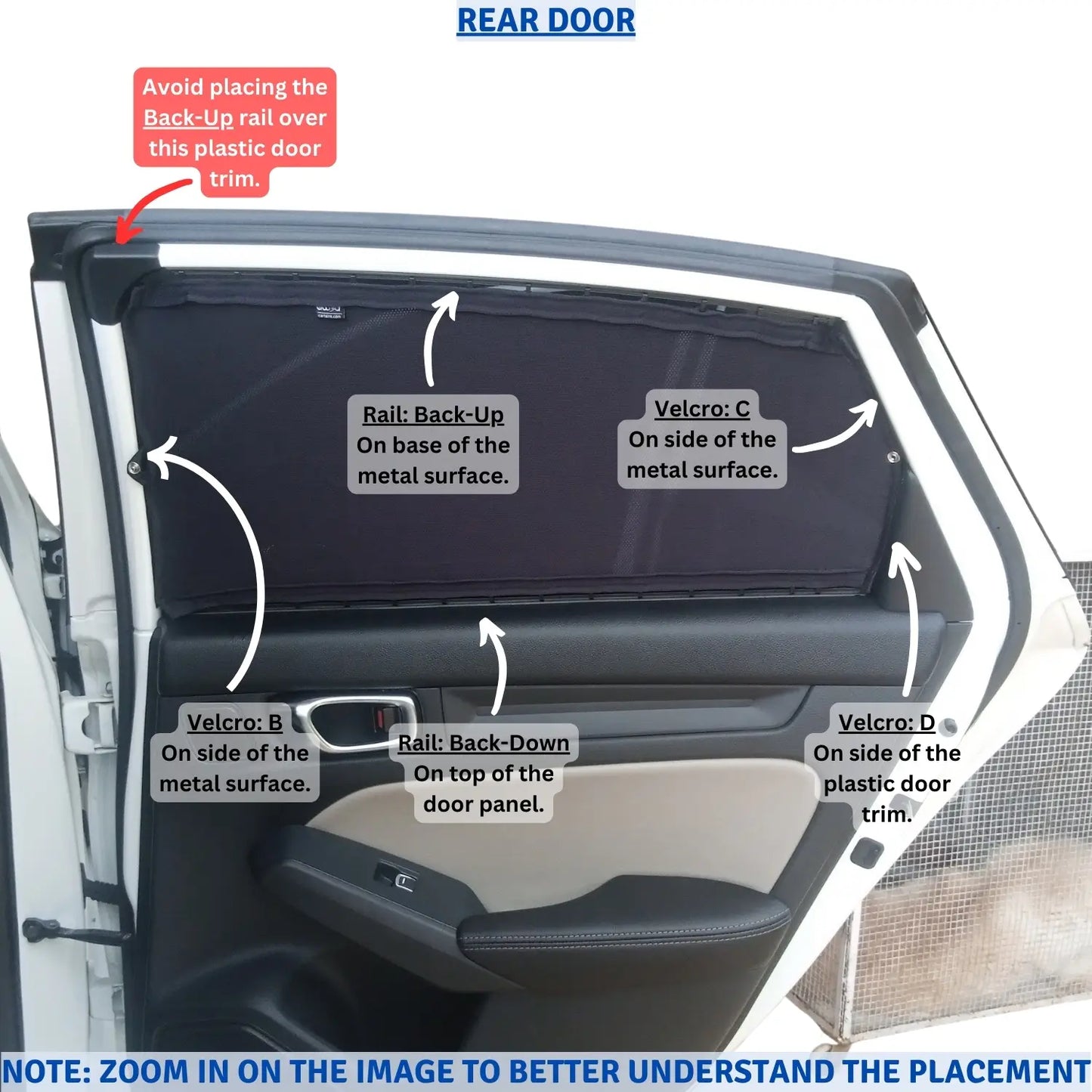 Honda Civic Gen11 (2022 - 2025) Curtains