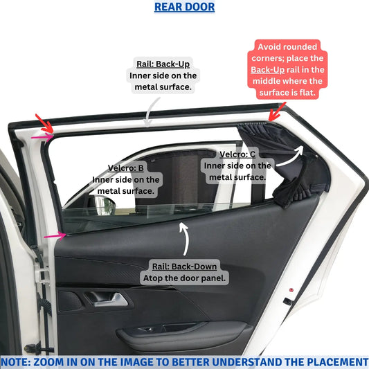 Peugeot 2008 Gen2 (2022 - 2025) Curtains