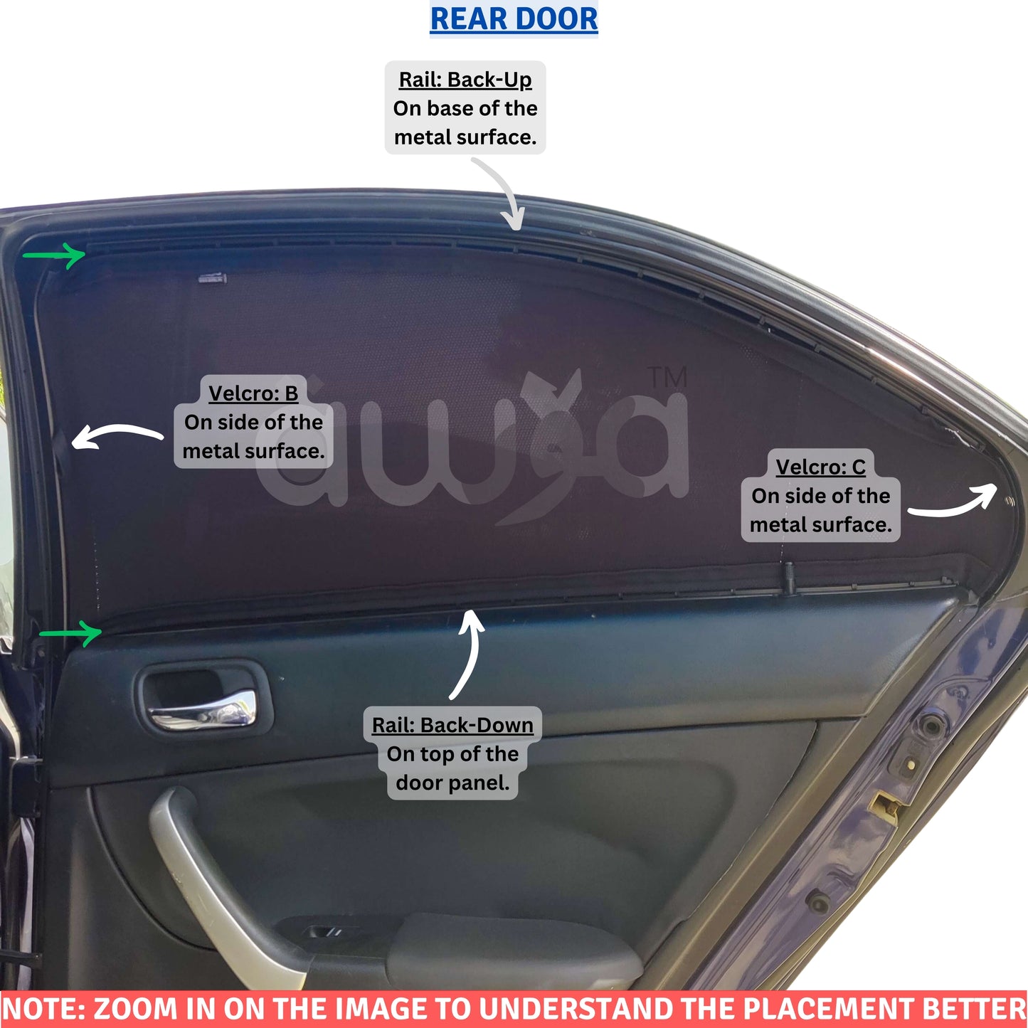 Honda Accord Gen8 (North America) (2008 - 2012) Curtains