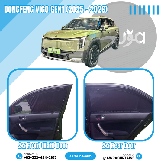 Dongfeng Vigo Gen1 (2025 - 2026) Curtains - Cartains