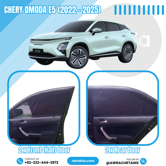 Chery Omoda E5 (2022 - 2025) Curtains
