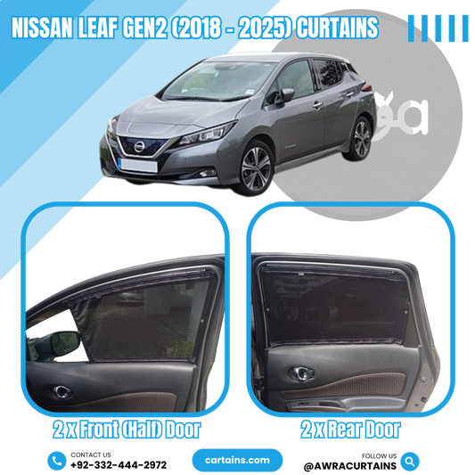 Nissan Leaf Gen2 (2018 - 2025) Curtains