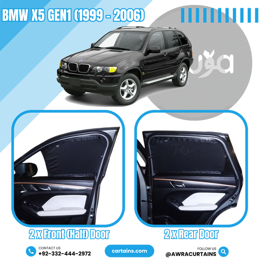 BMW X5 Gen1 (1999 - 2006) Curtains