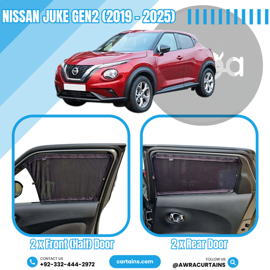 Nissan Juke Gen 2 (2019 - 2025) Curtains
