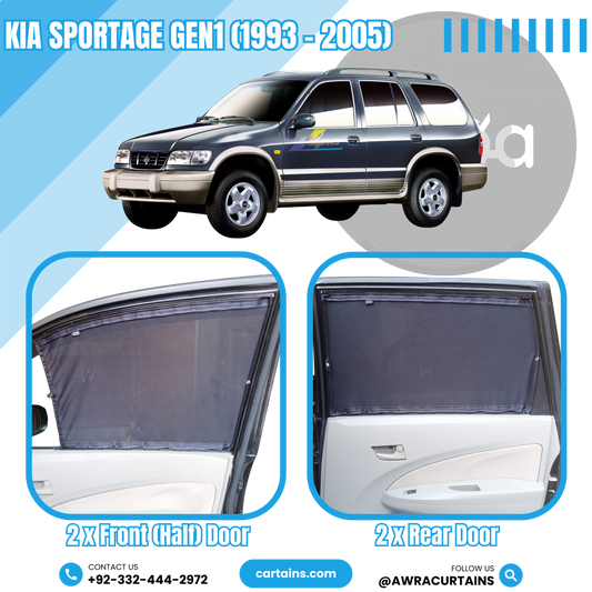 Kia Sportage Gen1 (1993 - 2005) Curtains