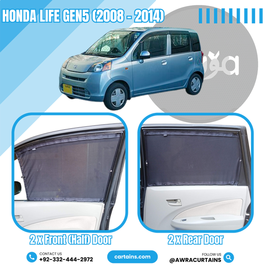 Honda Life Gen5 (2008 - 2014) Curtains