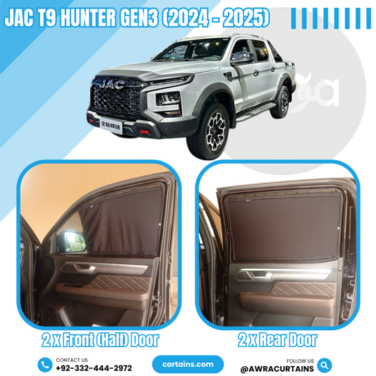 JAC T9 Hunter Gen3 (2024 - 2025) Curtains