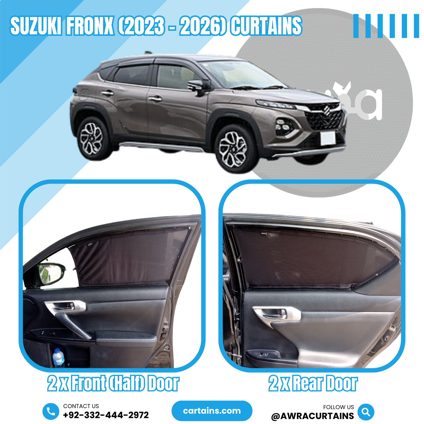 Suzuki Fronx (2023 - 2026) Curtains