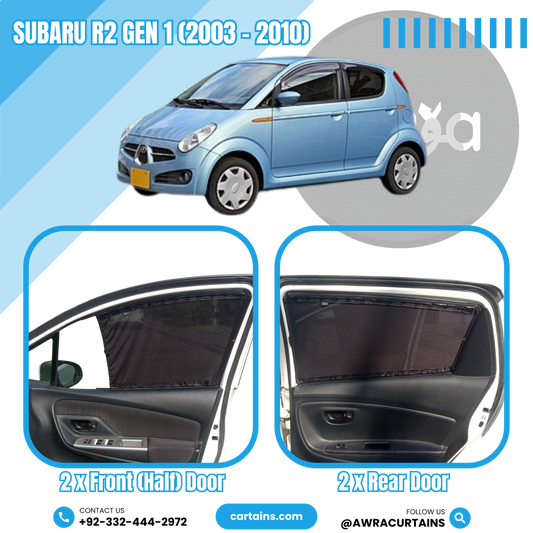 Subaru R2 Gen 1 (2003 - 2010) Curtains