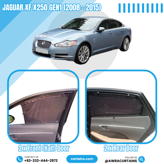 Jaguar XF X250 Gen1 (2008 - 2015) Curtains