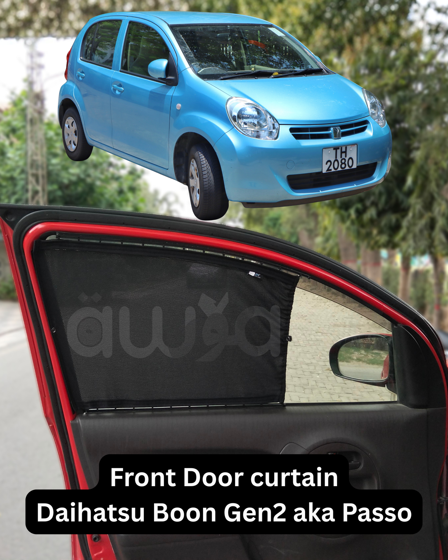 Toyota Passo Gen2 (2010 - 2015) Curtains