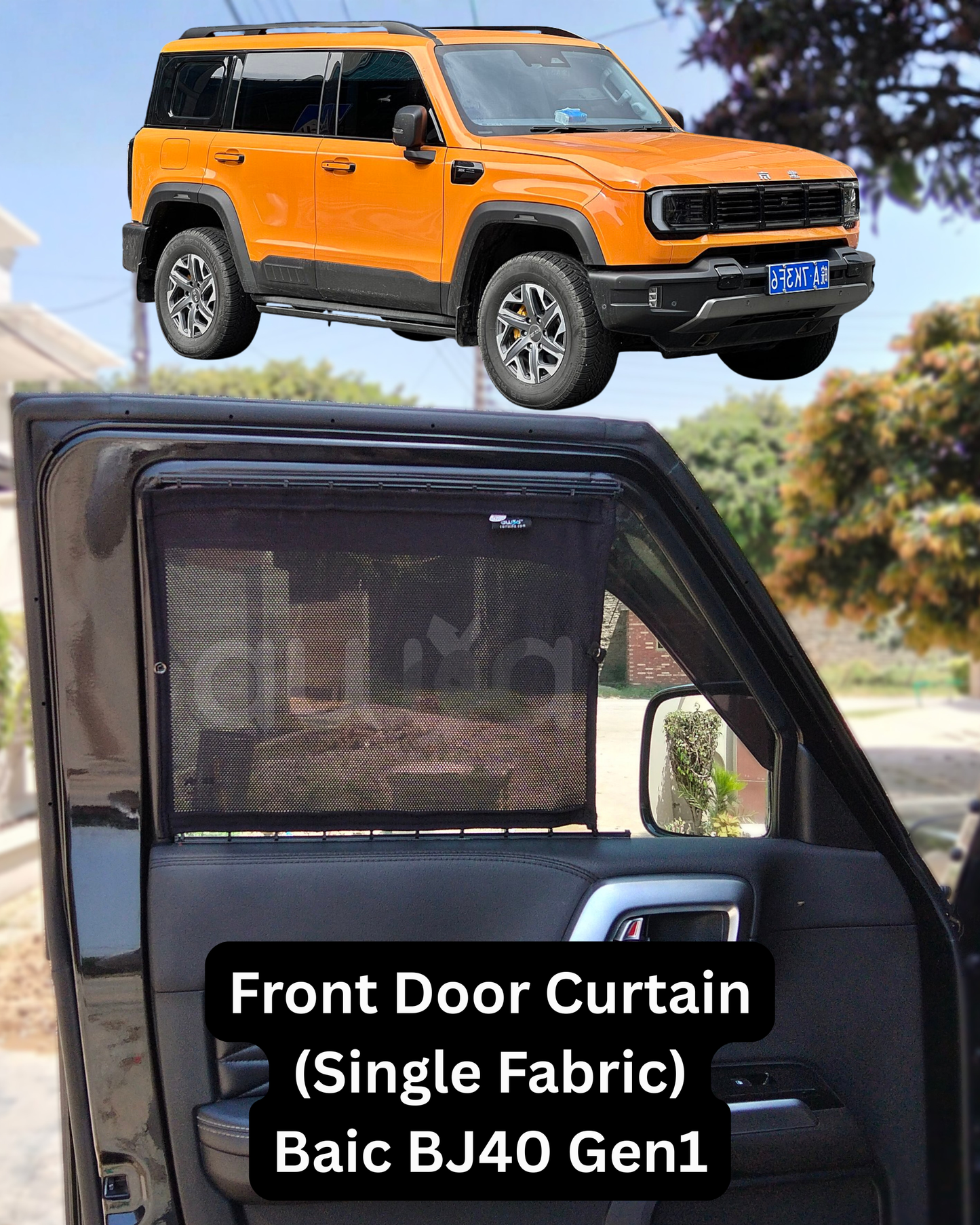Baic BJ40 Gen1 (2022 - 2023) Curtains