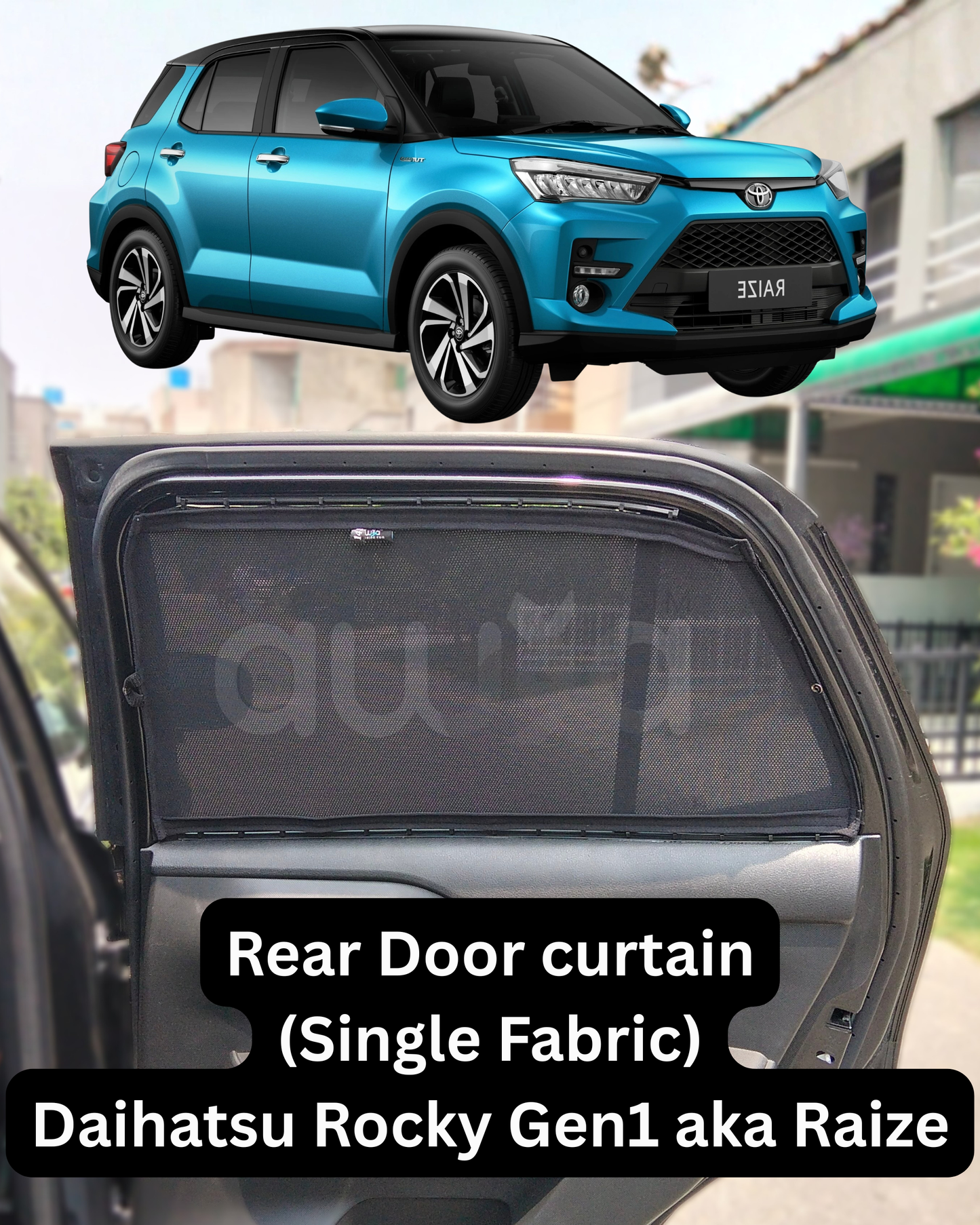 Cortinas para Daihatsu Rocky Gen1, también conocido como Raize (2021 - 2024)