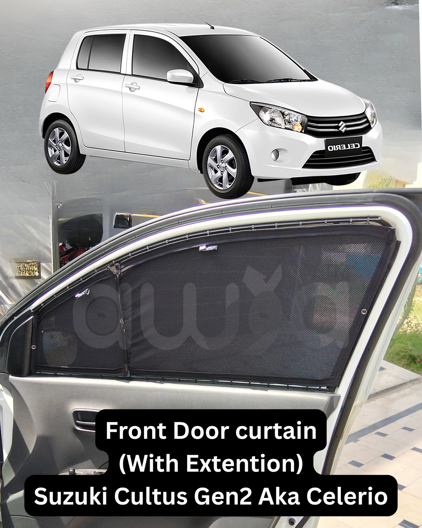 Suzuki Cultus Gen2 aka Celerio (2017 - 2025) Curtains - Cartains