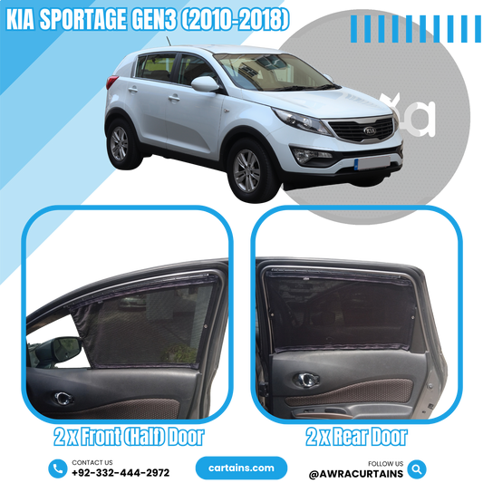 Kia Sportage Gen3 (2010 - 2018) Curtains