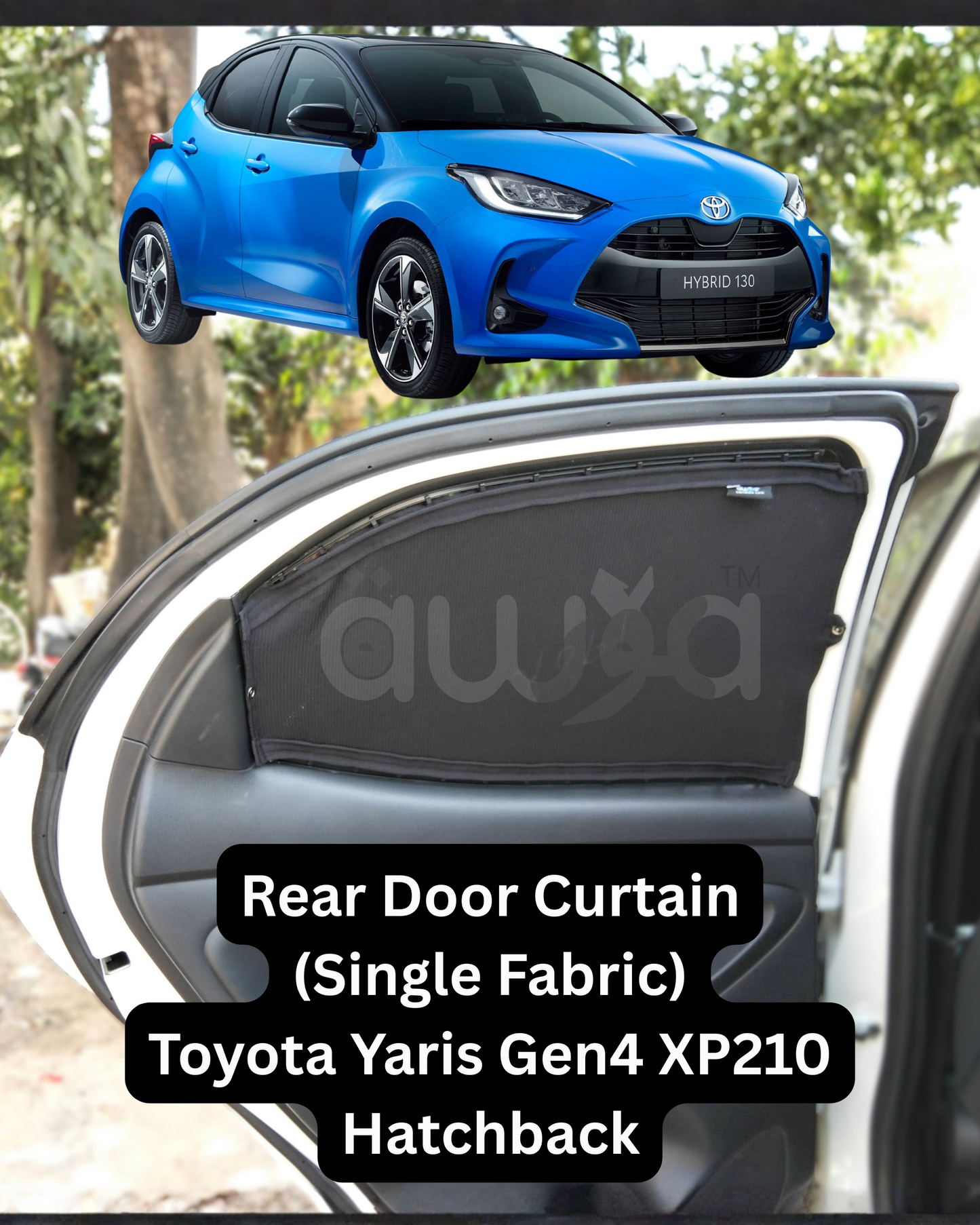 Cortinas para Toyota Yaris Gen4 XP210 Hatchback (2020 - 2025)