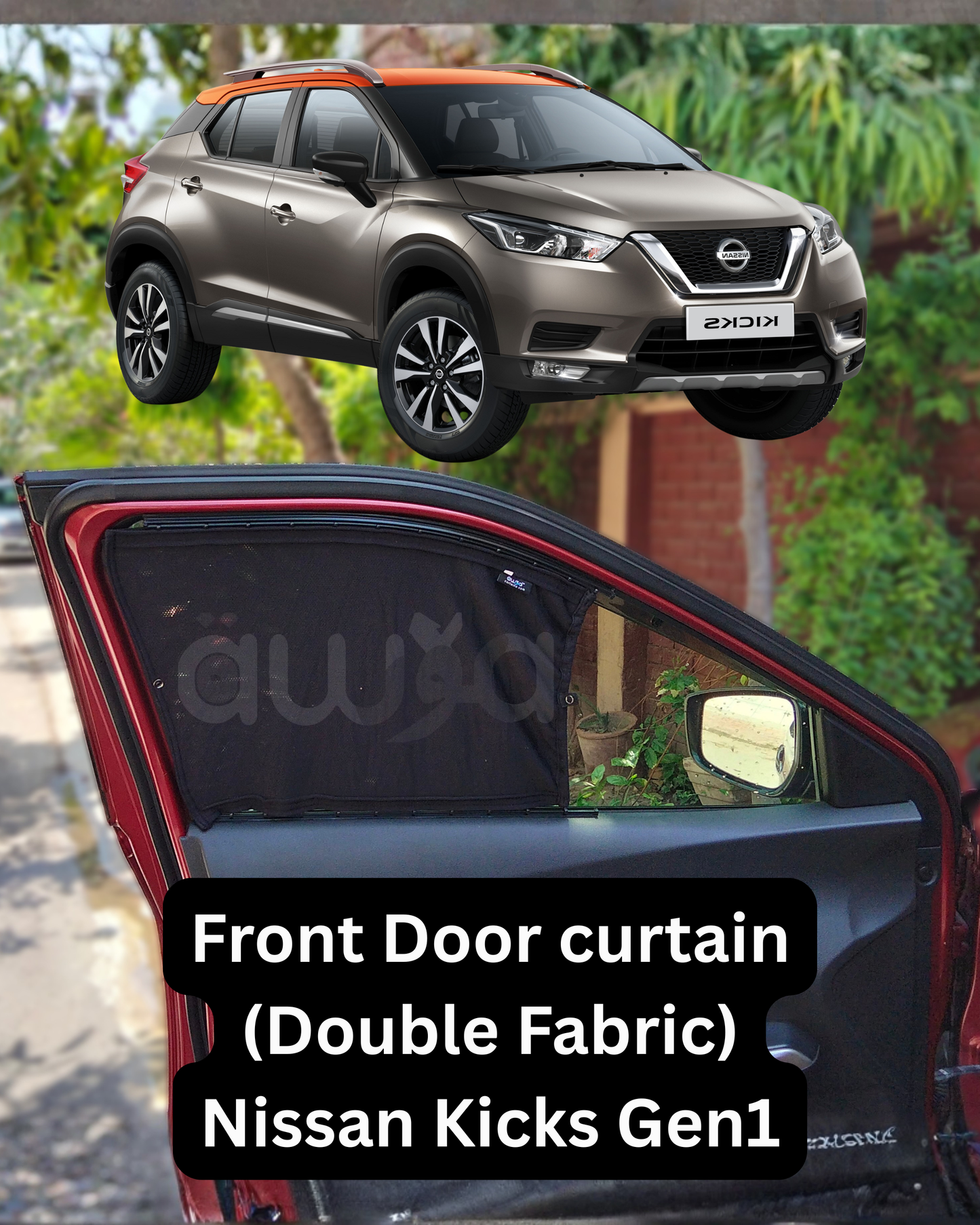 Nissan Kicks Gen1 (2018 - 2024) Cortinas