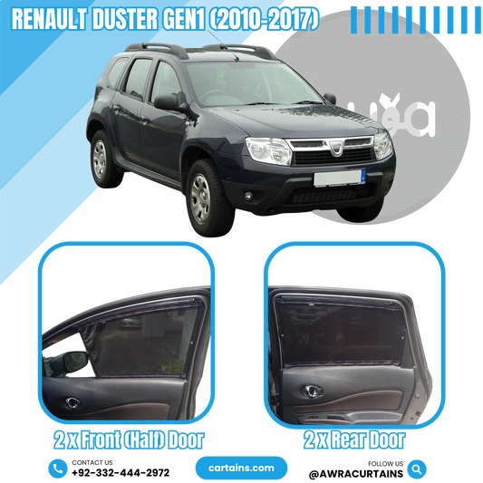 Renault Duster Gen1 (2010-2017) Curtains