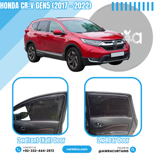 Honda CR-V Gen5 (2017 - 2022) Curtains