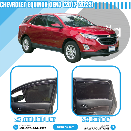 Chevrolet Equinox Gen3 (2017 - 2022) Curtains