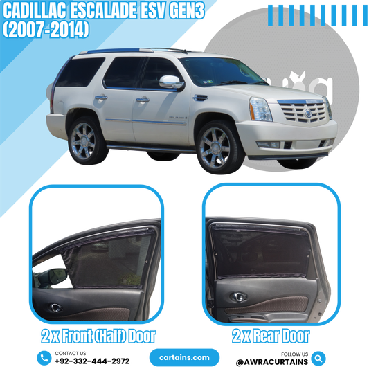 Cadillac Escalade ESV Gen3 (2007-2014) Curtains