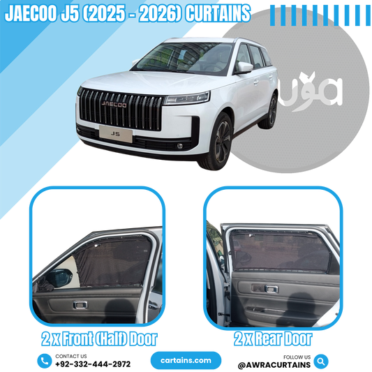 Jaecoo J5 (2025 - 2026) Curtains - Cartains