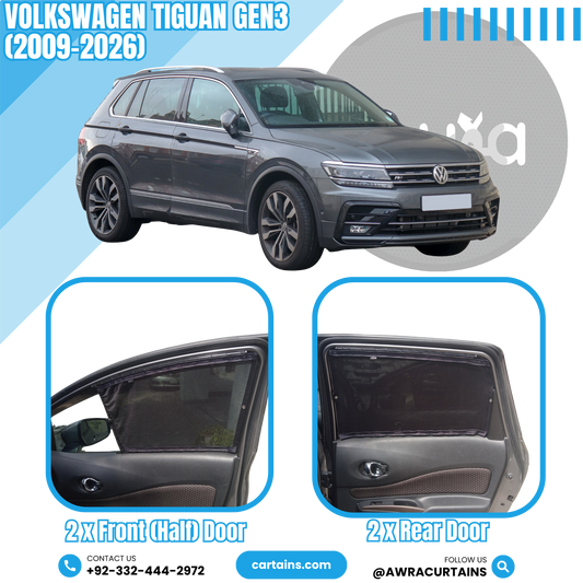 Volkswagen Tiguan Gen3 (2009-2026) Curtain