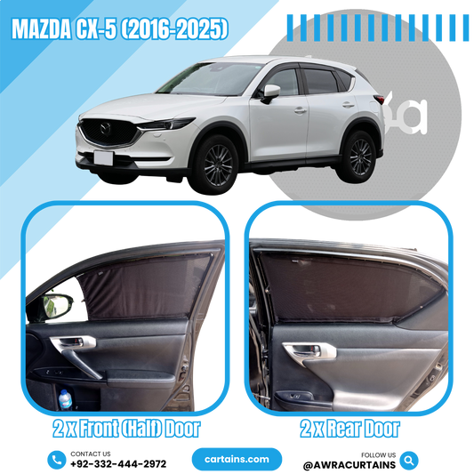 Mazda CX-5 (2016-2025) Curtains.