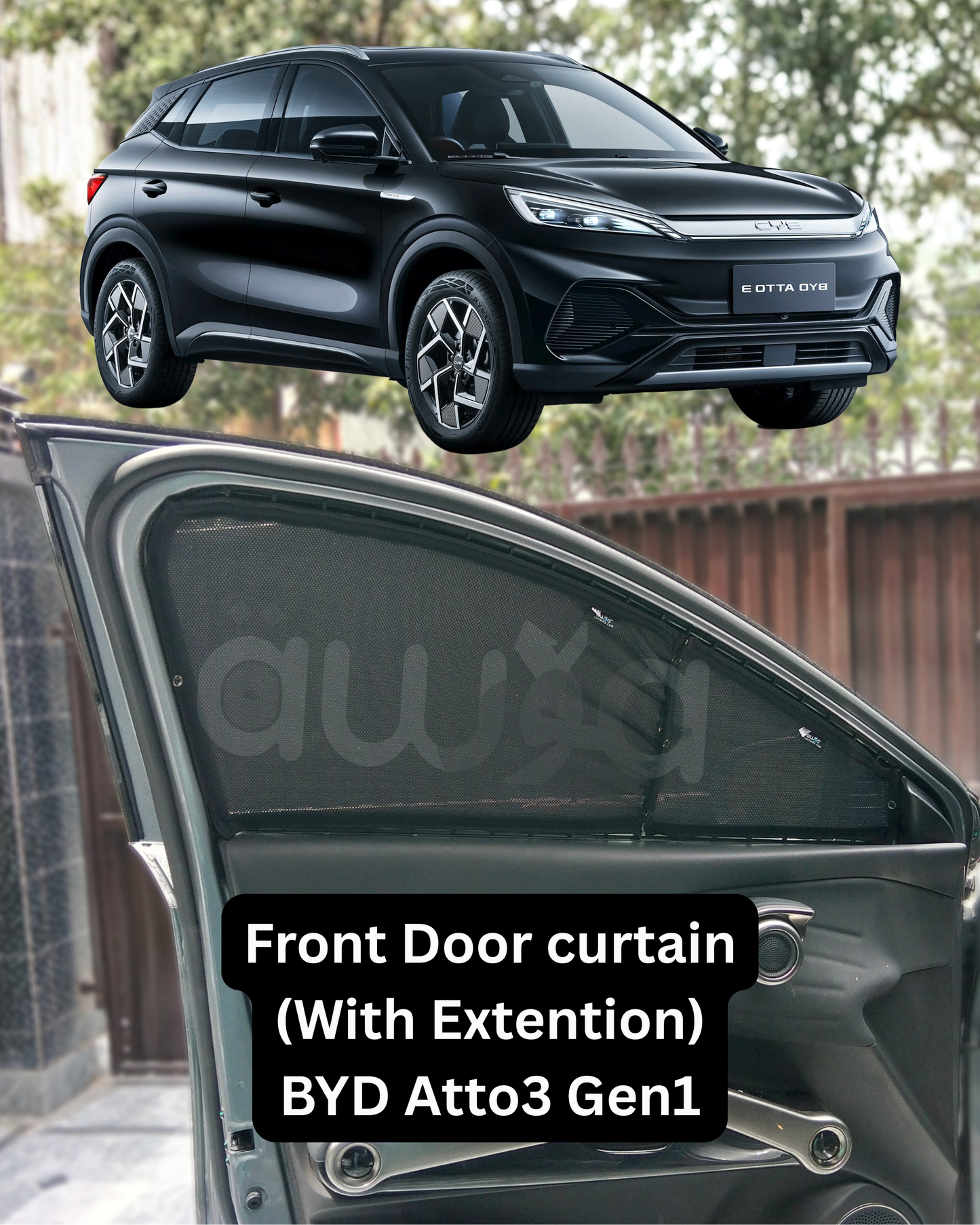 BYD Atto3 Gen1 (2022 - 2025) Curtains - Cartains