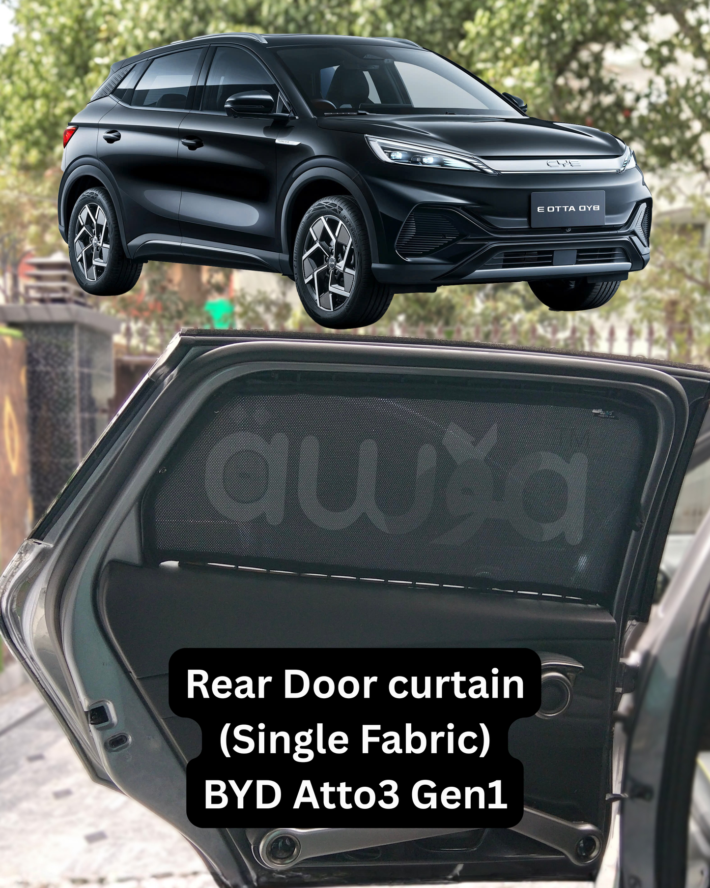 BYD Atto3 Gen1 (2022 - 2025) Curtains - Cartains