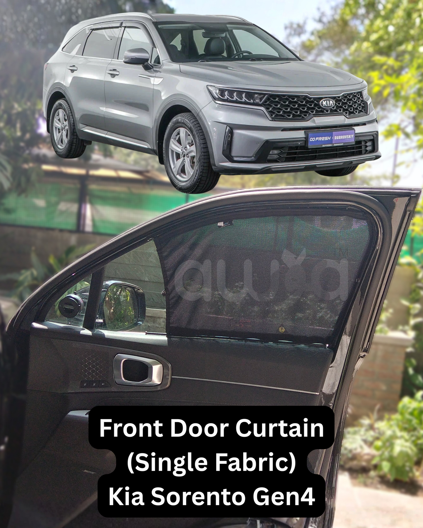 Cortinas Kia Sorento Gen4 (2021 - 2025)