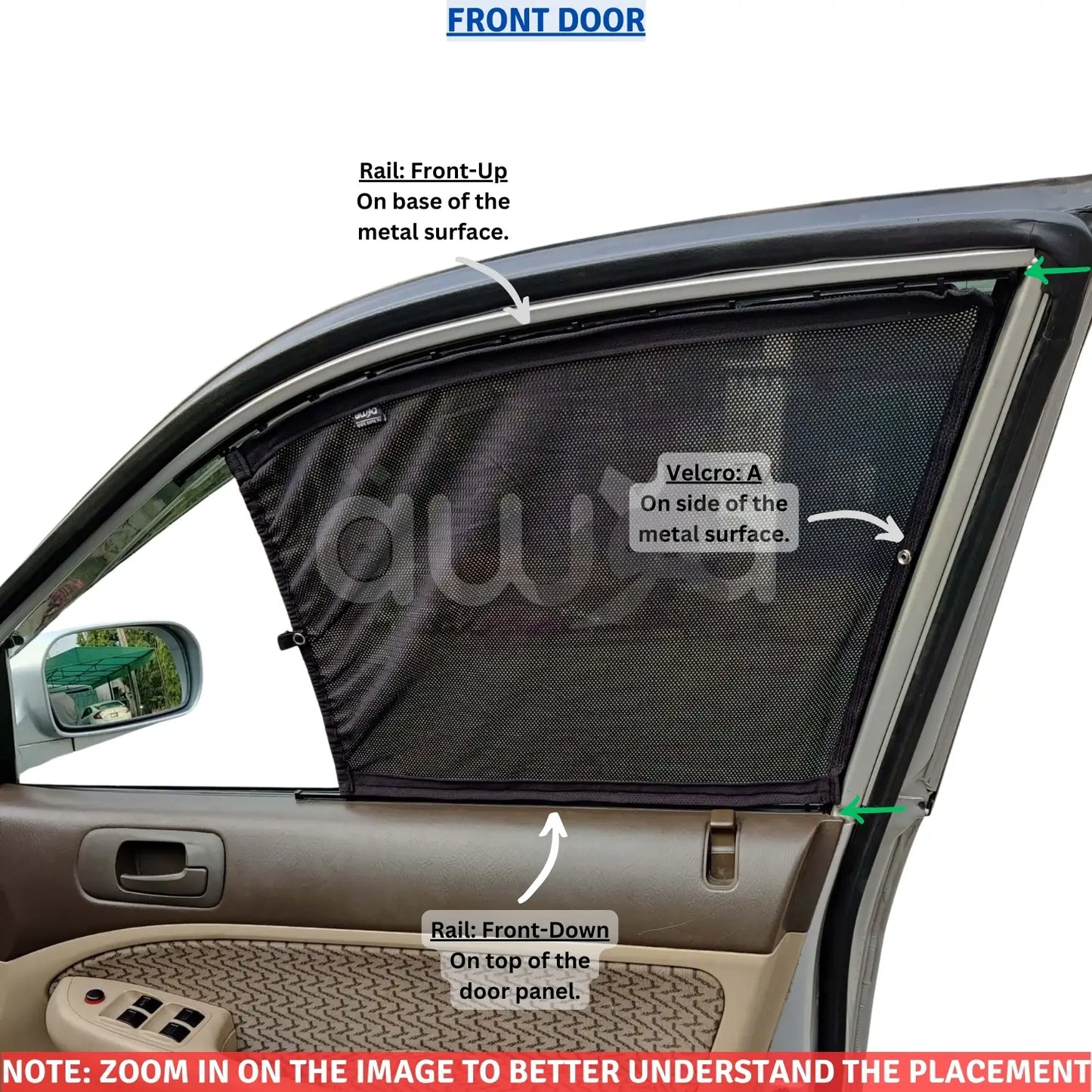 Honda Civic Gen7 (2001 - 2005) Curtains