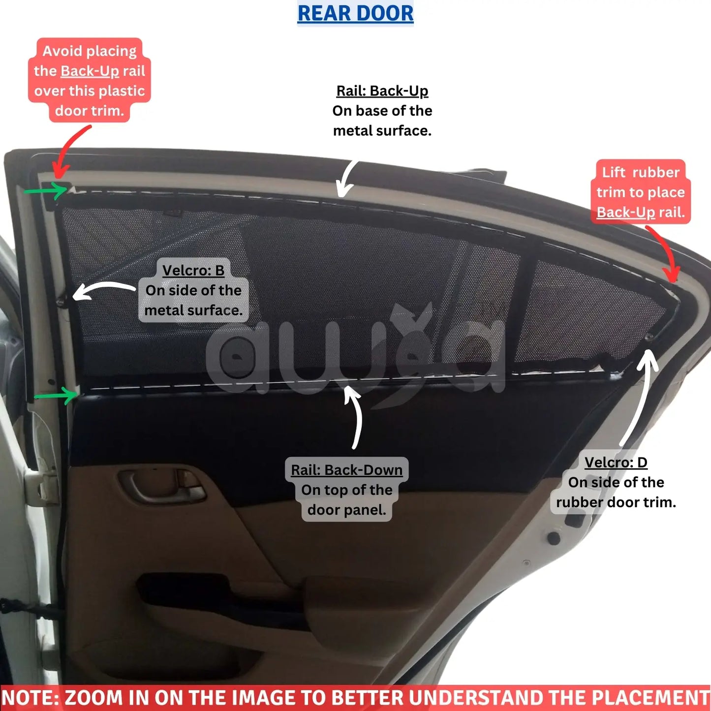 Honda Civic Gen9 (2012 - 2015) Curtains