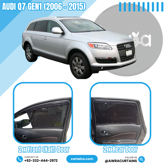 Audi Q7 Gen1 (2006 - 2015) Curtains