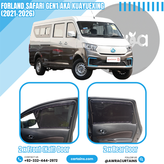 Forland Safari Gen1 aka Kuayuexing (2021-2026) Curtains