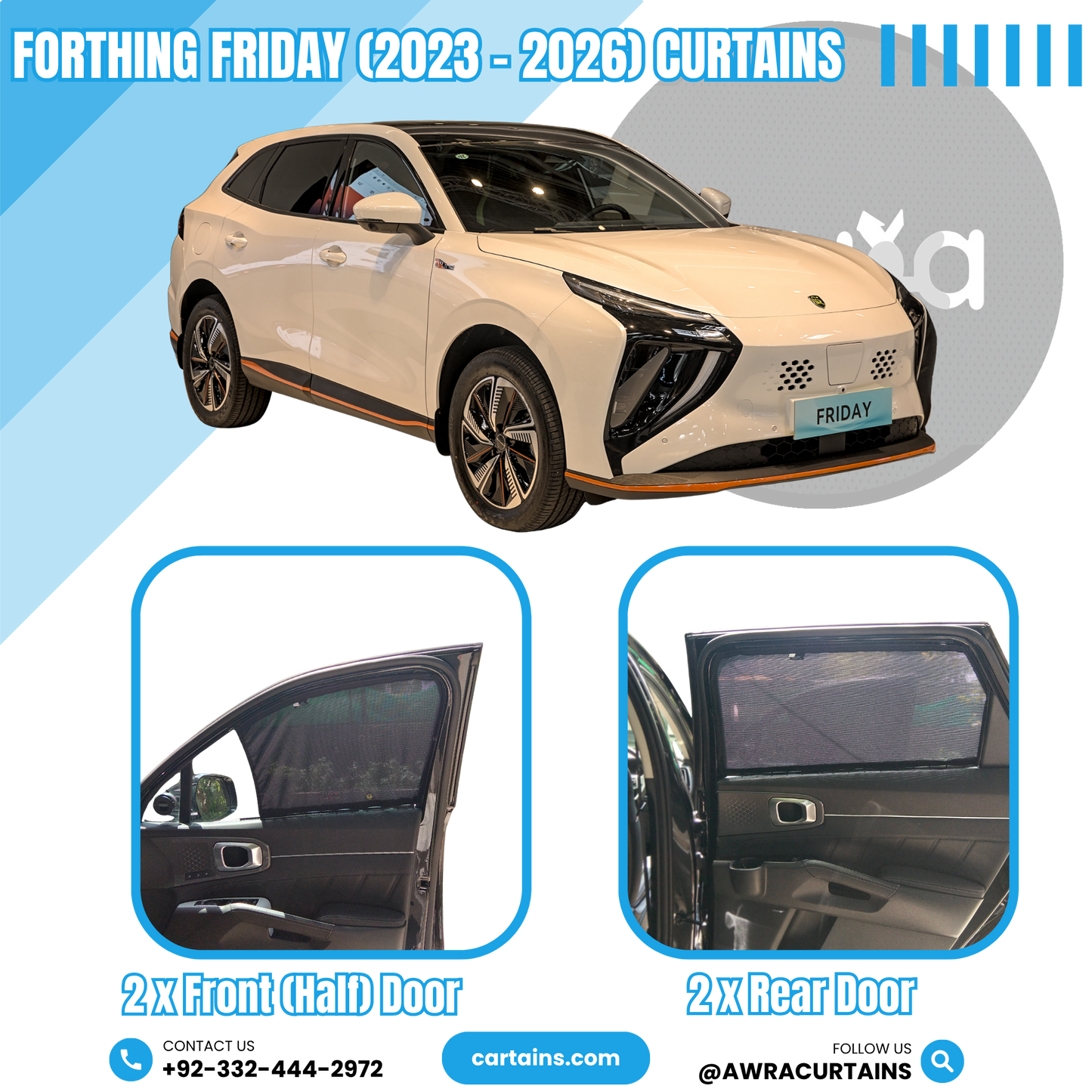 Dongfeng Forthing Friday (2023 - 2026) Curtains