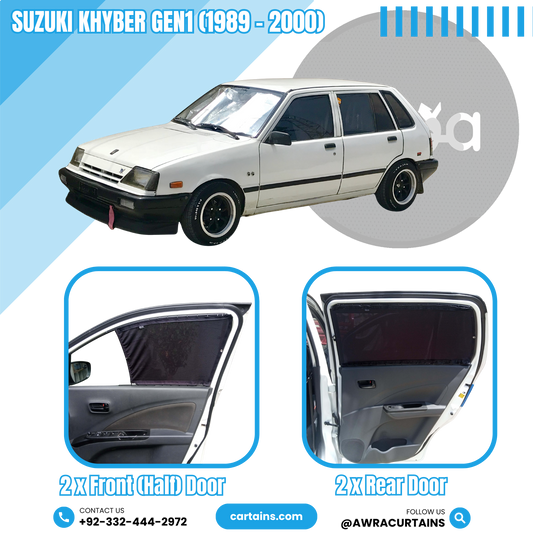 Cortinas para Suzuki Khyber Gen1 (1989 - 2000)