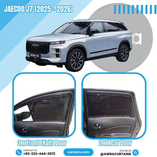 Jaecoo J7 (2025 - 2026) Curtains - Cartains