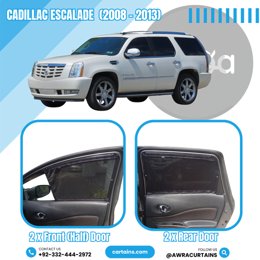 Cadillac Escalade  (2008 - 2013) Curtains - Cartains