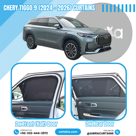 Chery Tiggo 9 (2024 - 2026) Curtains